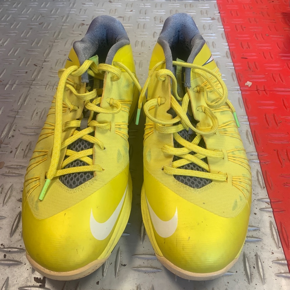Nike Yellow LeBron James sneakers